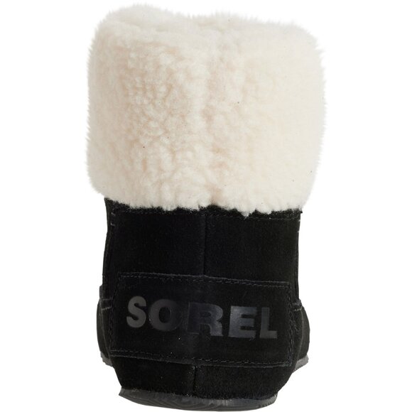 NEW Sorel Go Stumptown Booties - Suede in blac,/natural For Women 1025 4s2 - Picture 6 of 10